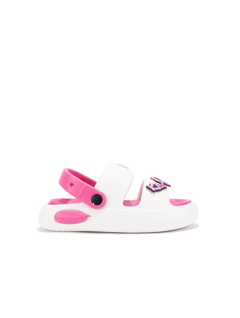 Sandales avec accessoires amovibles